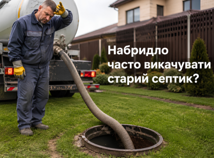 Є стара вигрібна яма